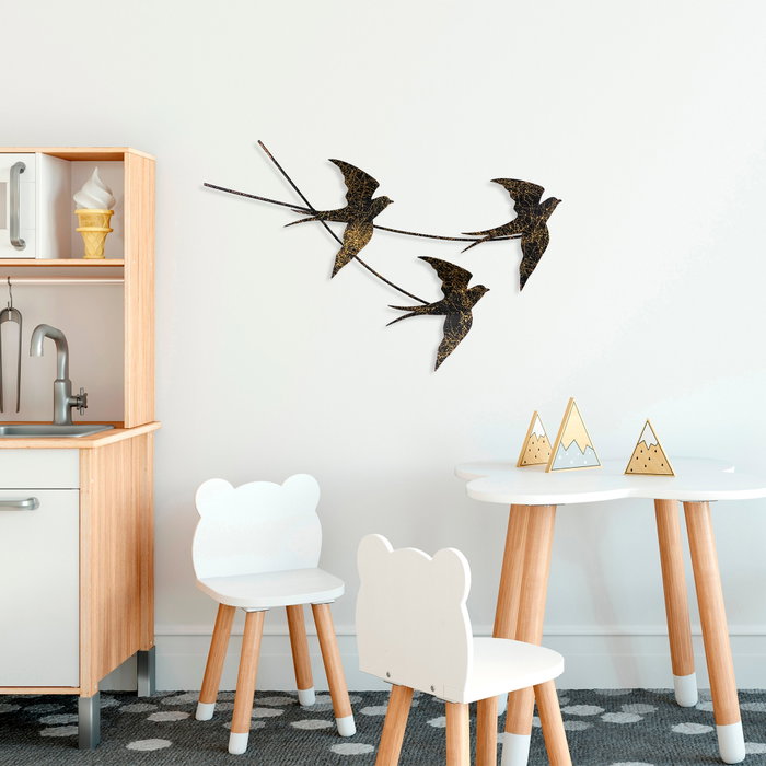 Wallity Wallow 2 Accesorio de Pared de Metal Decorativo Multicolor Wallity Wallow 2 Accesorio de Pared de Metal Decorativo Multicolor